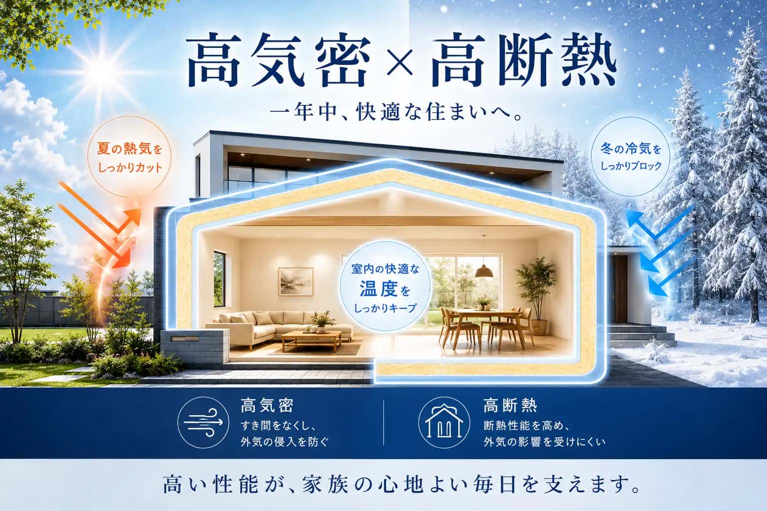 高気密×高断熱